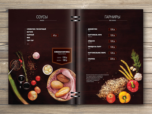 thiet ke menu nha hang